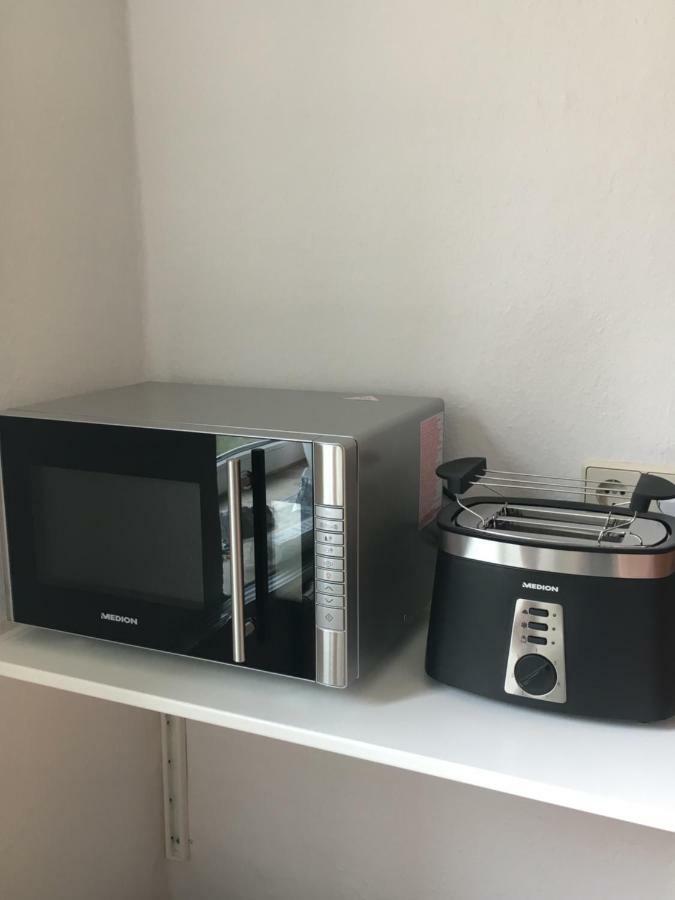 Gemuetliche Ferienwohnung Im Erdgeschoss- Jenaer Strasse Erfurt Buitenkant foto